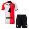 Original Trikotsatz Feyenoord Rotterdam Rotterdam Geertruida 4 Heimtrikot 2024-25 Für Kinder